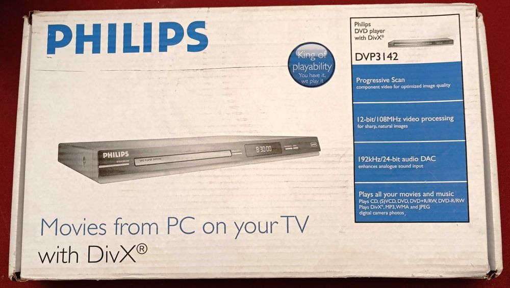Продам новий DVD Philips DVP3142