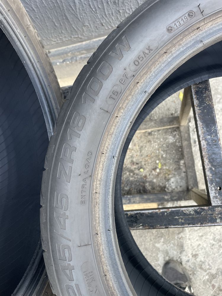Шини бу 245/45 r18 7мм