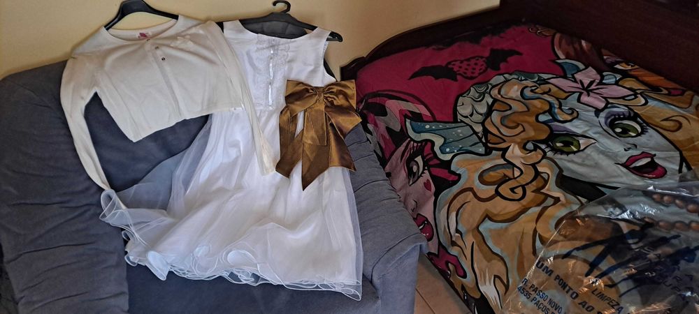 Vestido para menina entre 5 anos e 6
