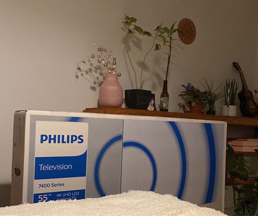 Smart TV Philips 55” 4K UHD Android TV (Série 7400) – Modelo 55PUS7406