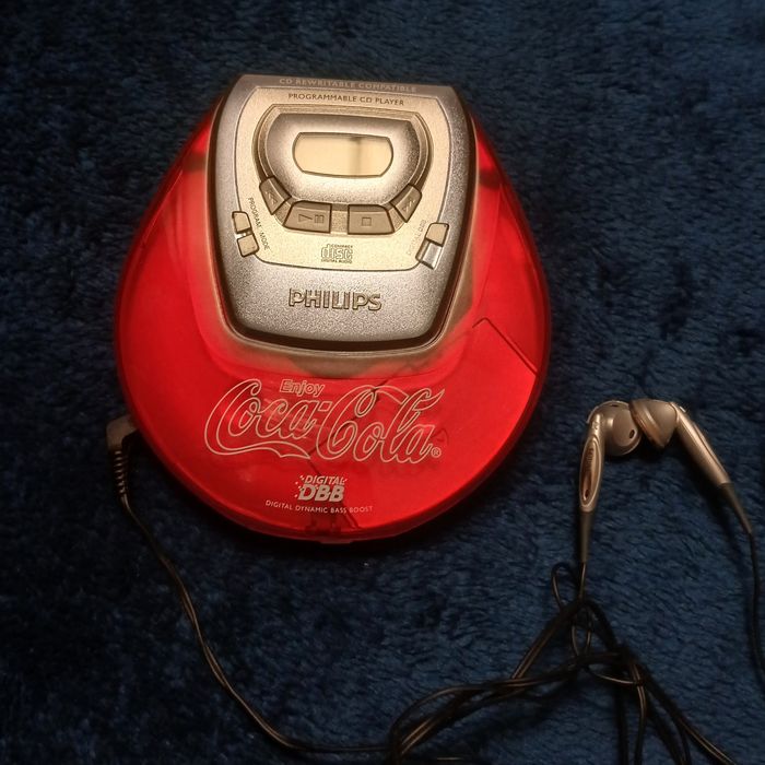 Колекційний CD-програвач Coca-Cola Philips