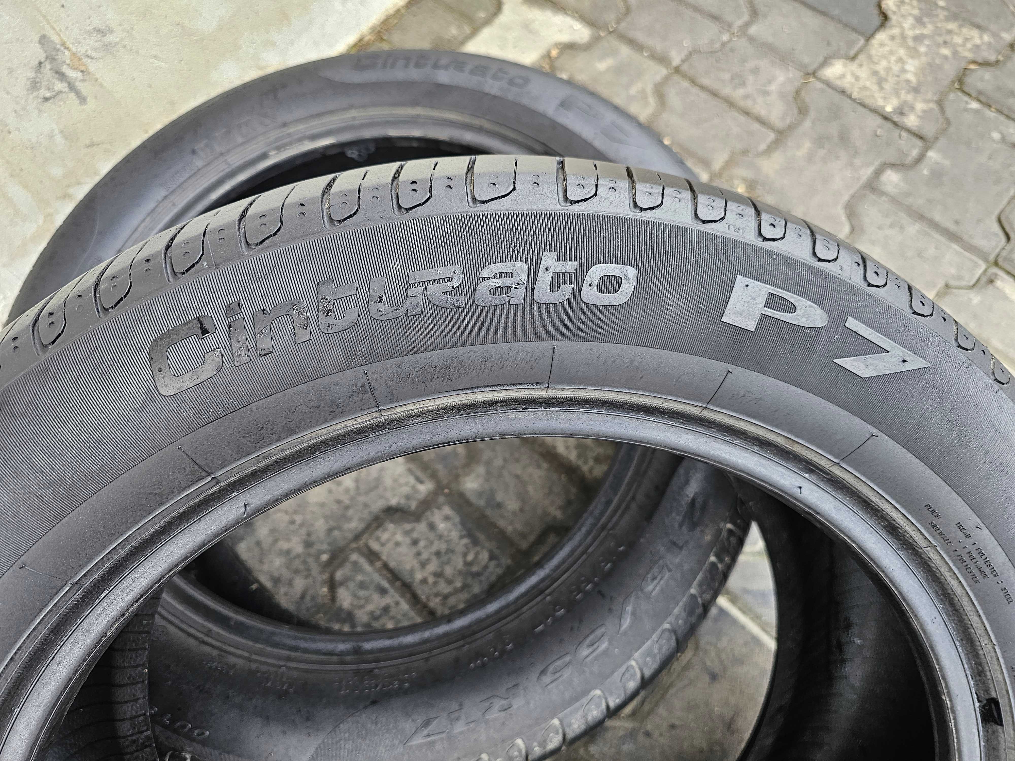 Lato Pirelli 215/55 R17 5.8mm