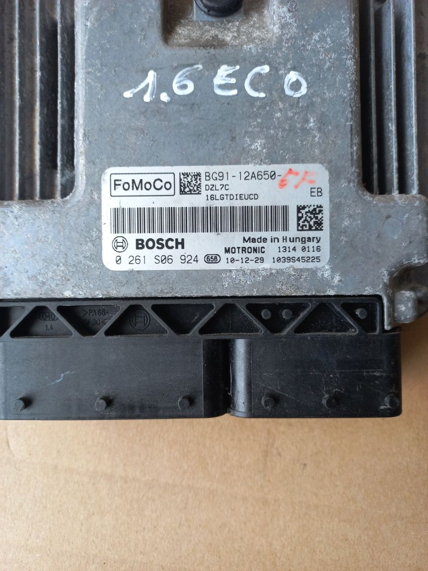 Komputer sterownik silnika ford 1.6 ecobost  bg91-12a650