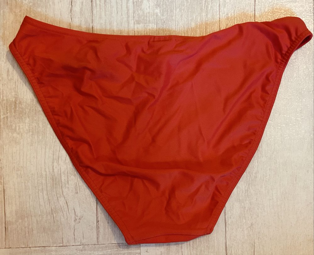 Majtki stój kąpielowy czerwony 40 Aqualoca H&M