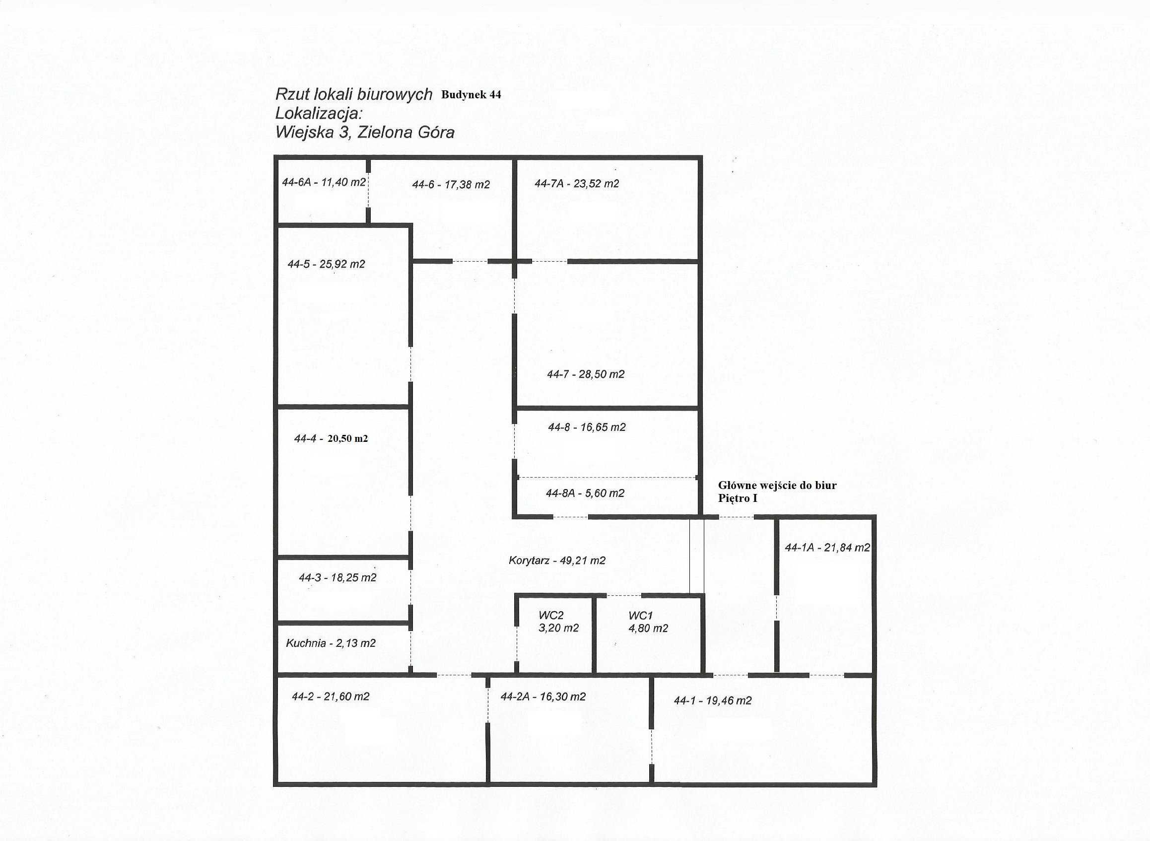 Biuro do Wynajęcia!!! Powierzchnia 25,92 m2