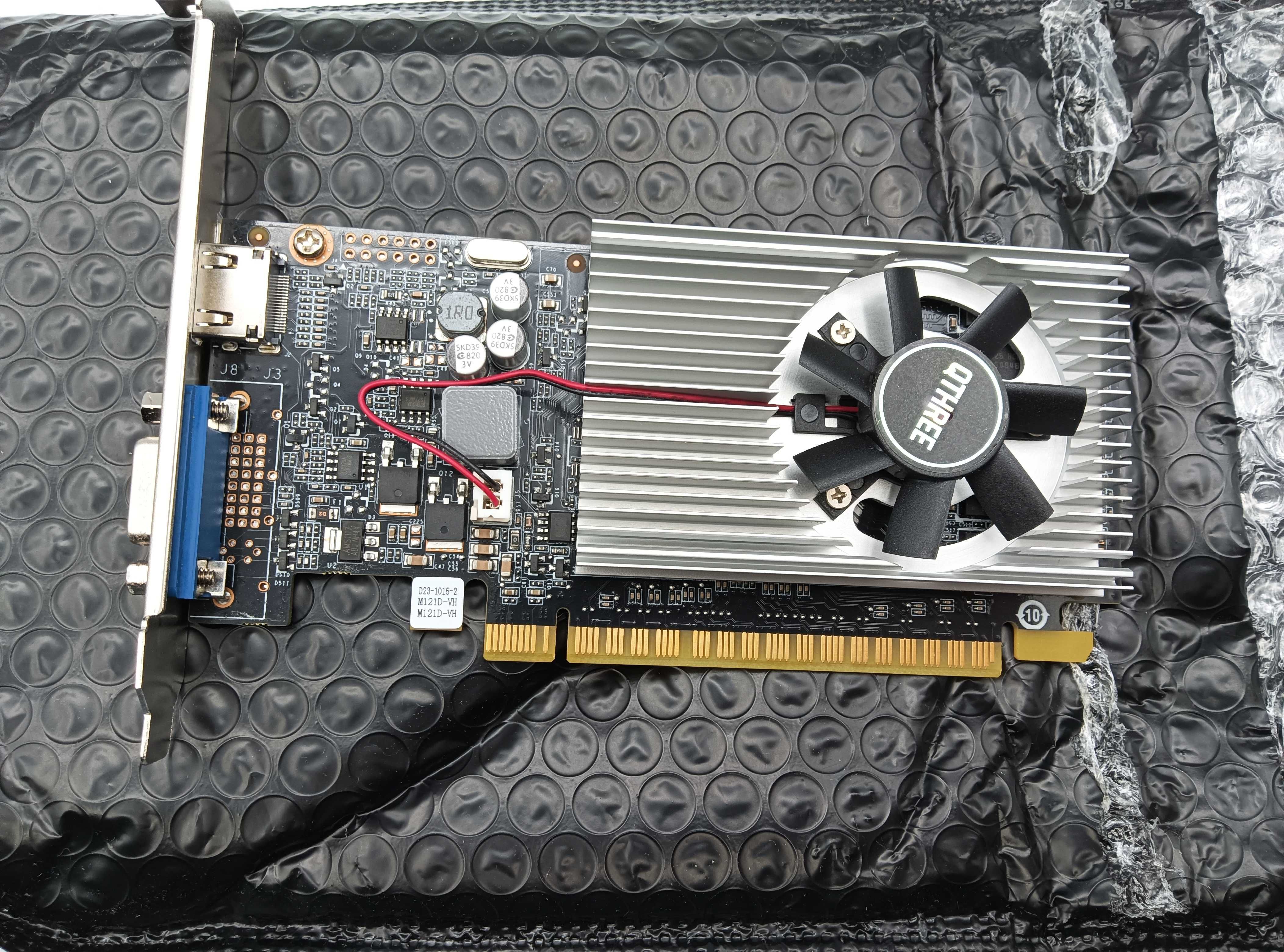 Placa Gráfica QTHREE GT 210 1G D3 64-bit