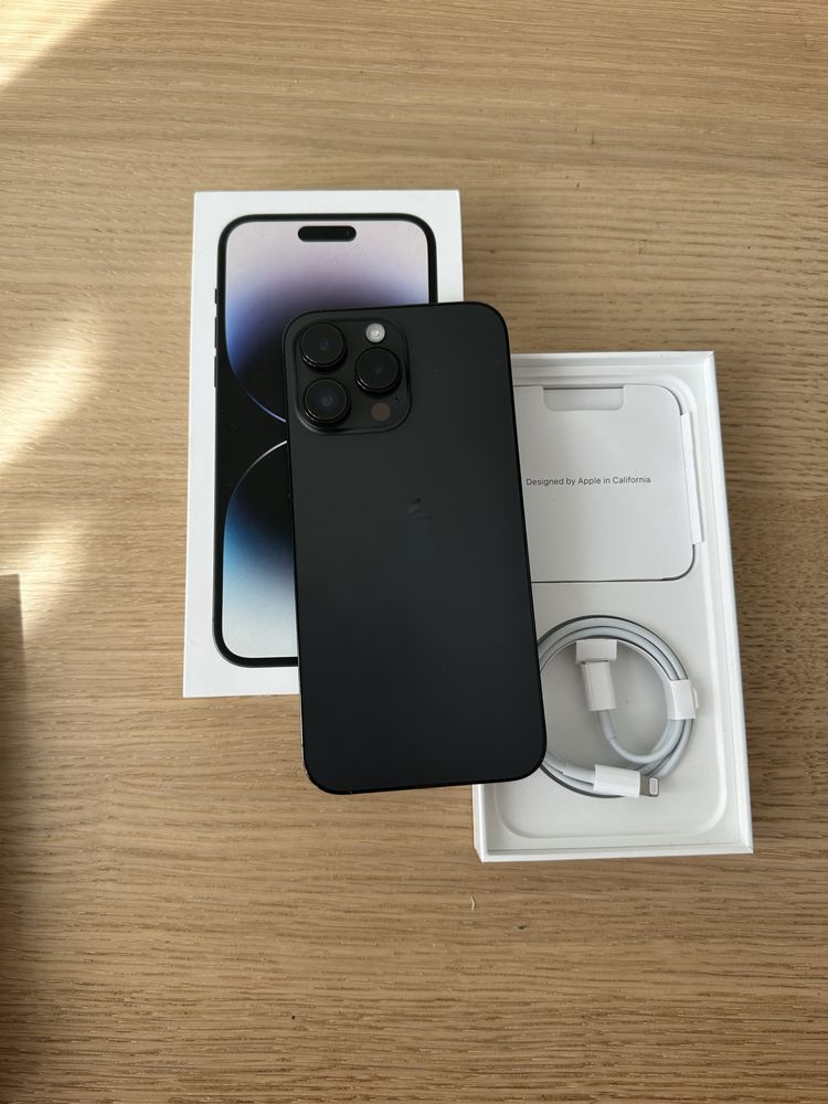 Iphone 14 pro max de 128gb com fatura e garantia ( como novo)