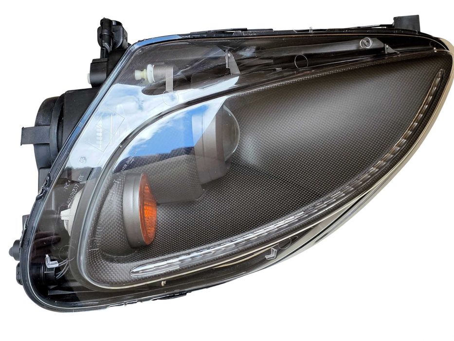 Ferrari F430 430 SCUDERIA - lampa przednia przód PRAWA RH CARBON black