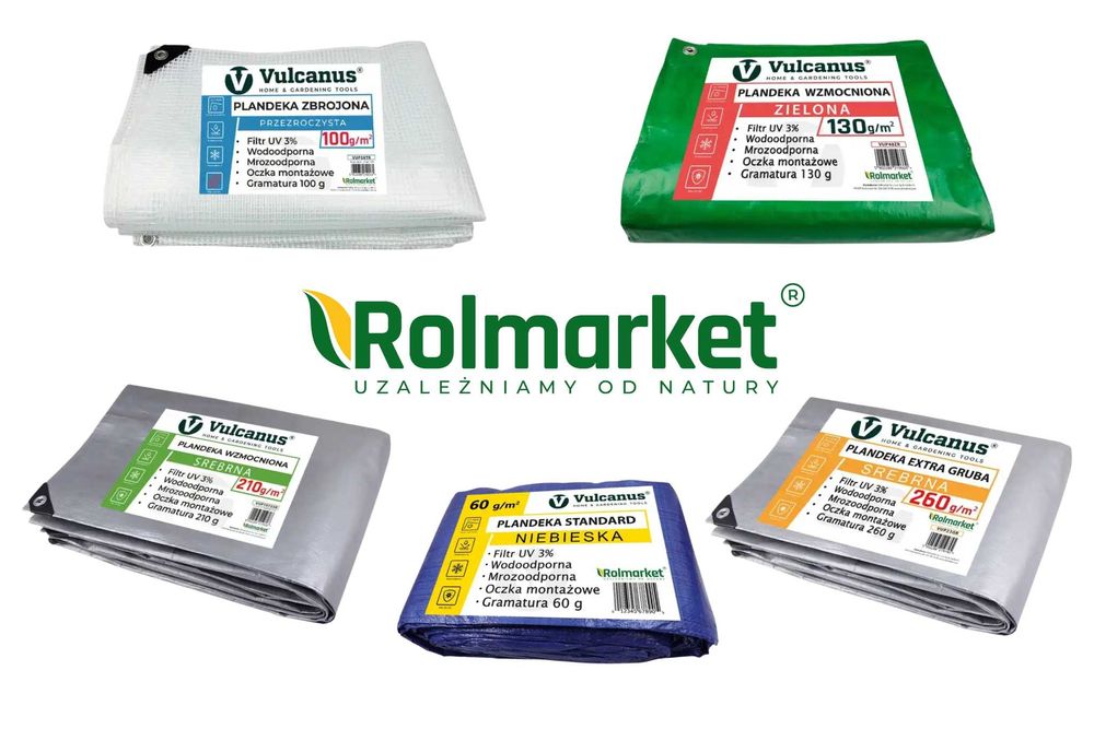Plandeka 100g 130g 210g 260g płachta Gruba MROZOODPORNA UV WODOODPORNA