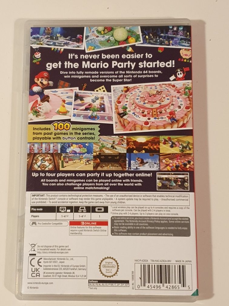 Gra Nintendo Switch Mario Party Superstars