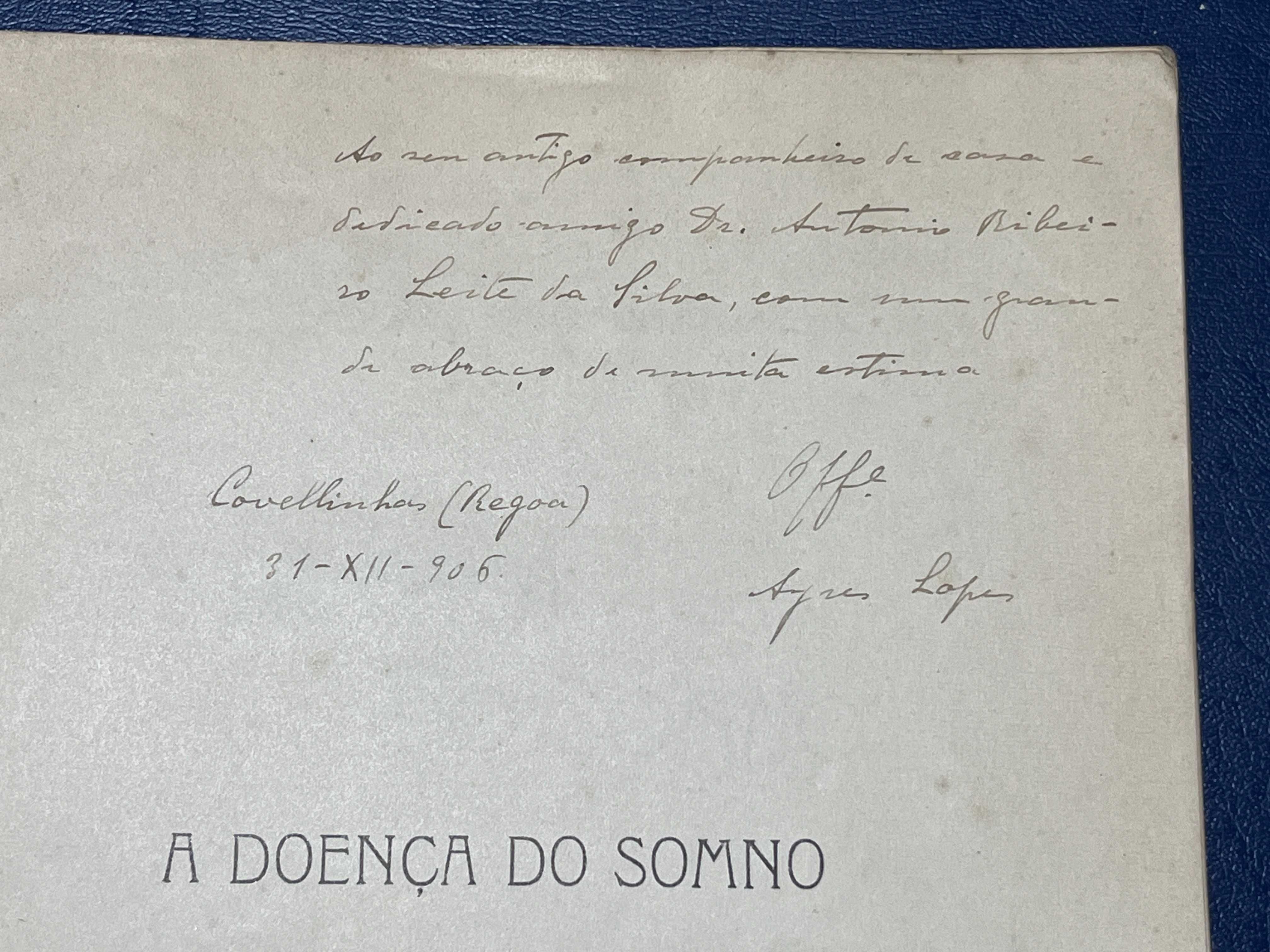 A Doença do Somno (1906) - Joaquim Ayres Lopes de Carvalho