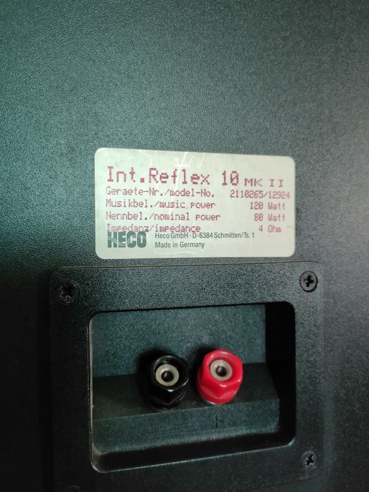Kolumny głośnikowe Heco Interior Reflex 10 MK II