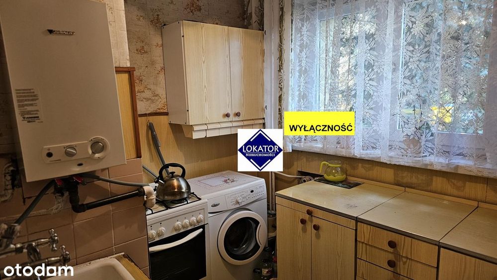 Przestronne 2 osobne pokoje, widna kuchnia, parter, piwnica