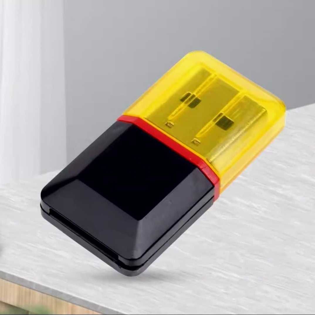 Картридер USB 2.0 для Micro SD (TF) карт быстрый перенос файлов
