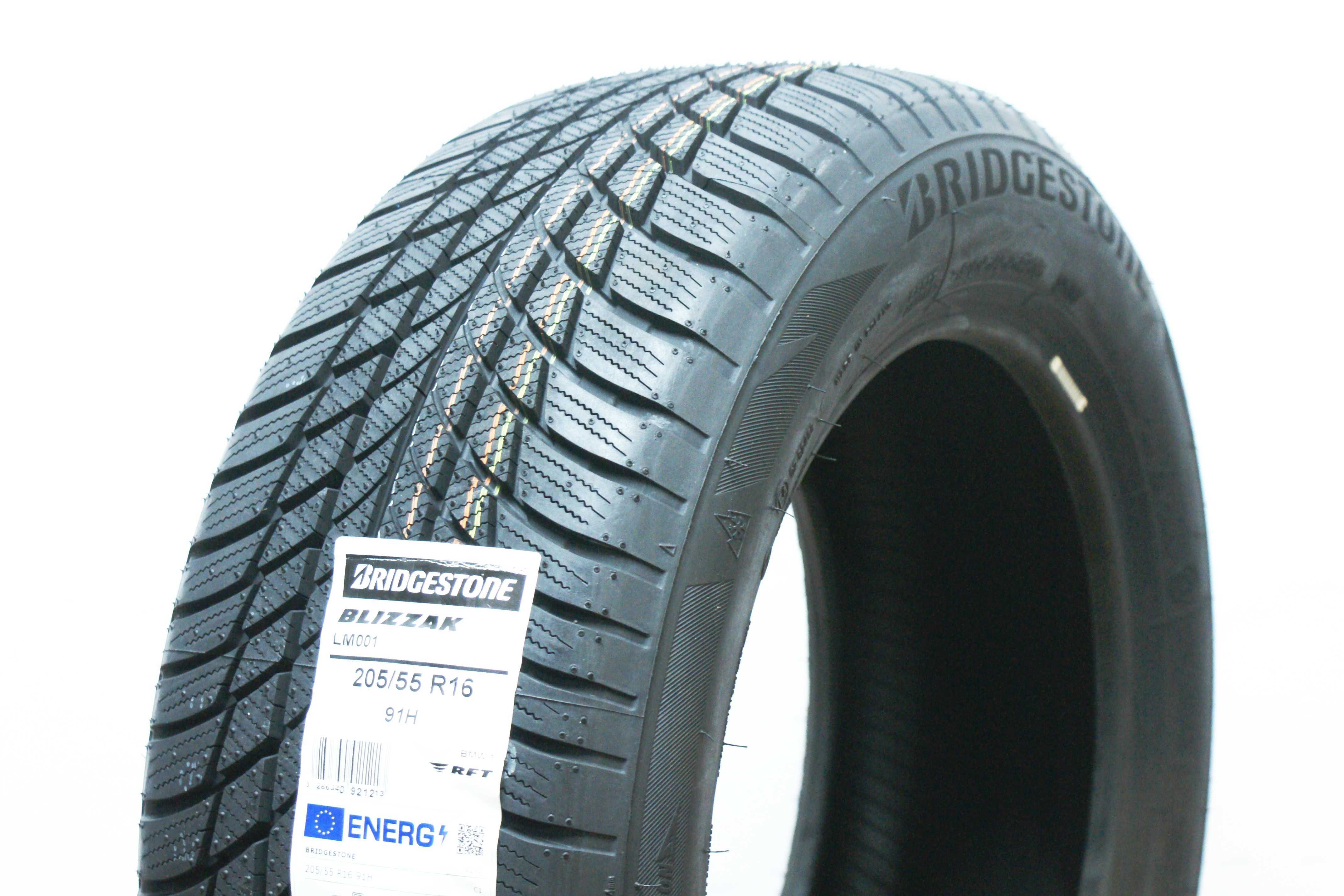 1x BRIDGESTONE 205/55R16 91H Blizzak LM001 RFT *