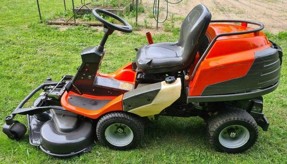 Traktorek odśnieżarka kosiarka Husqvarna RIDER PR 17 AWD Lemiesz Pług