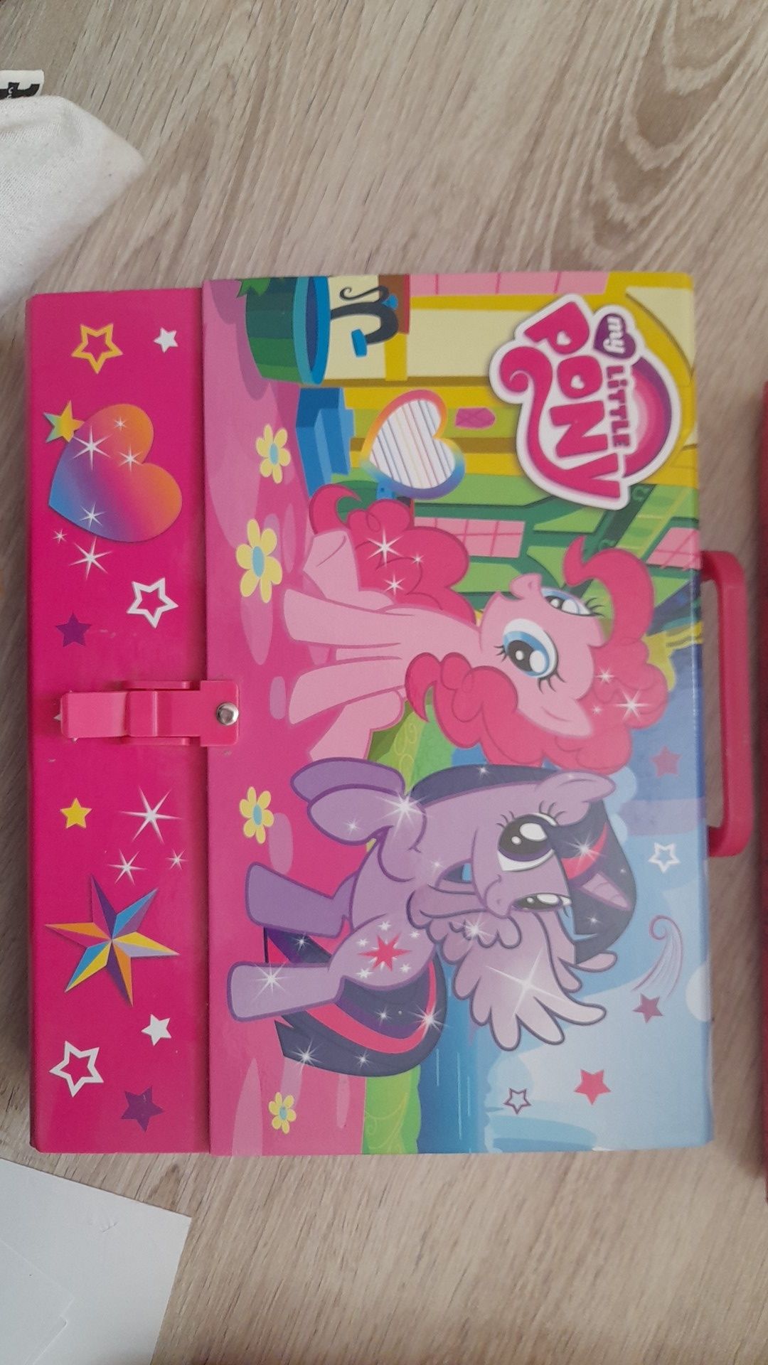 Teczka na przybory szkolne my little pony
