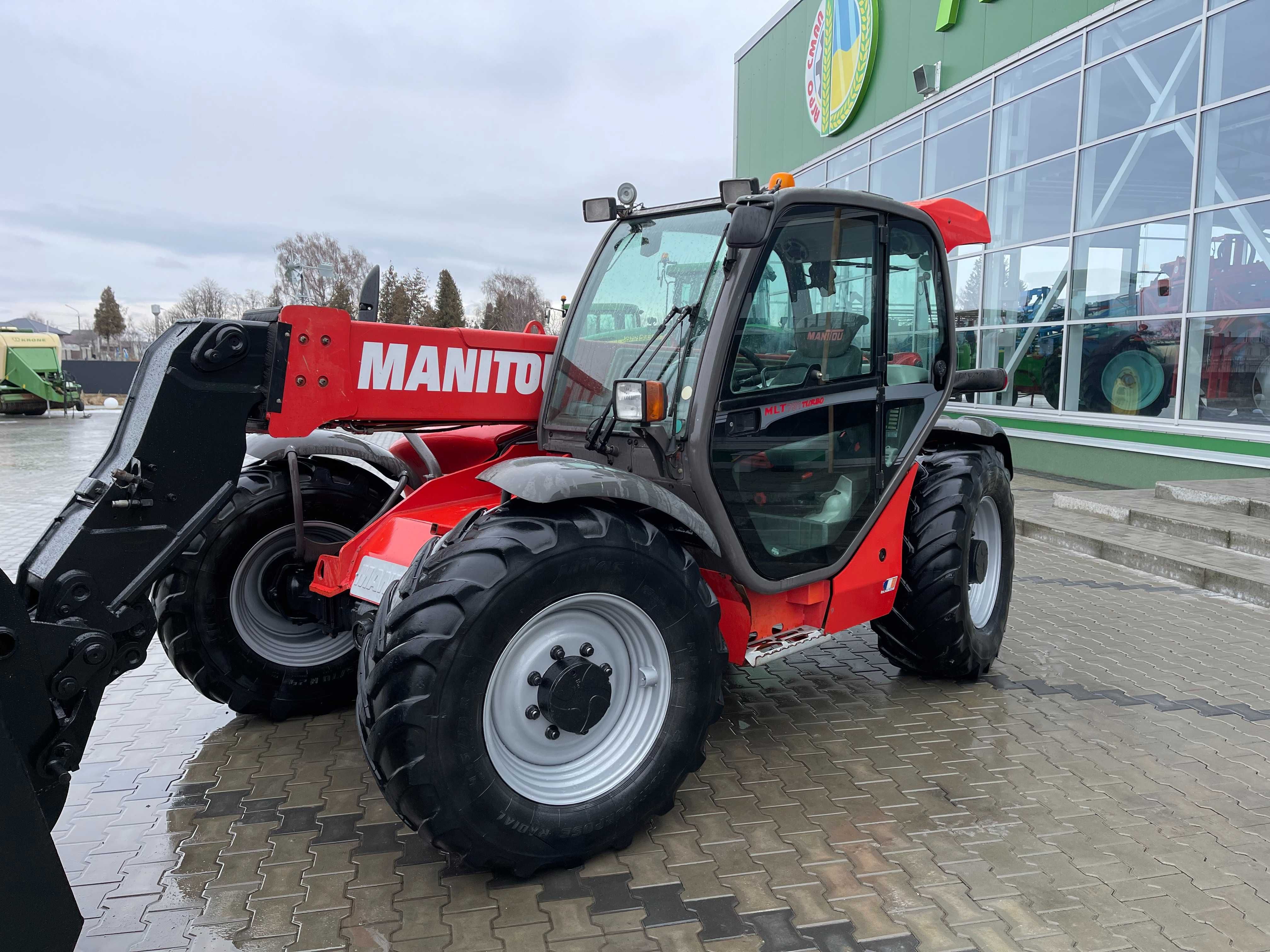 Телескопічний навантажувач Manitou 731-2007 рік