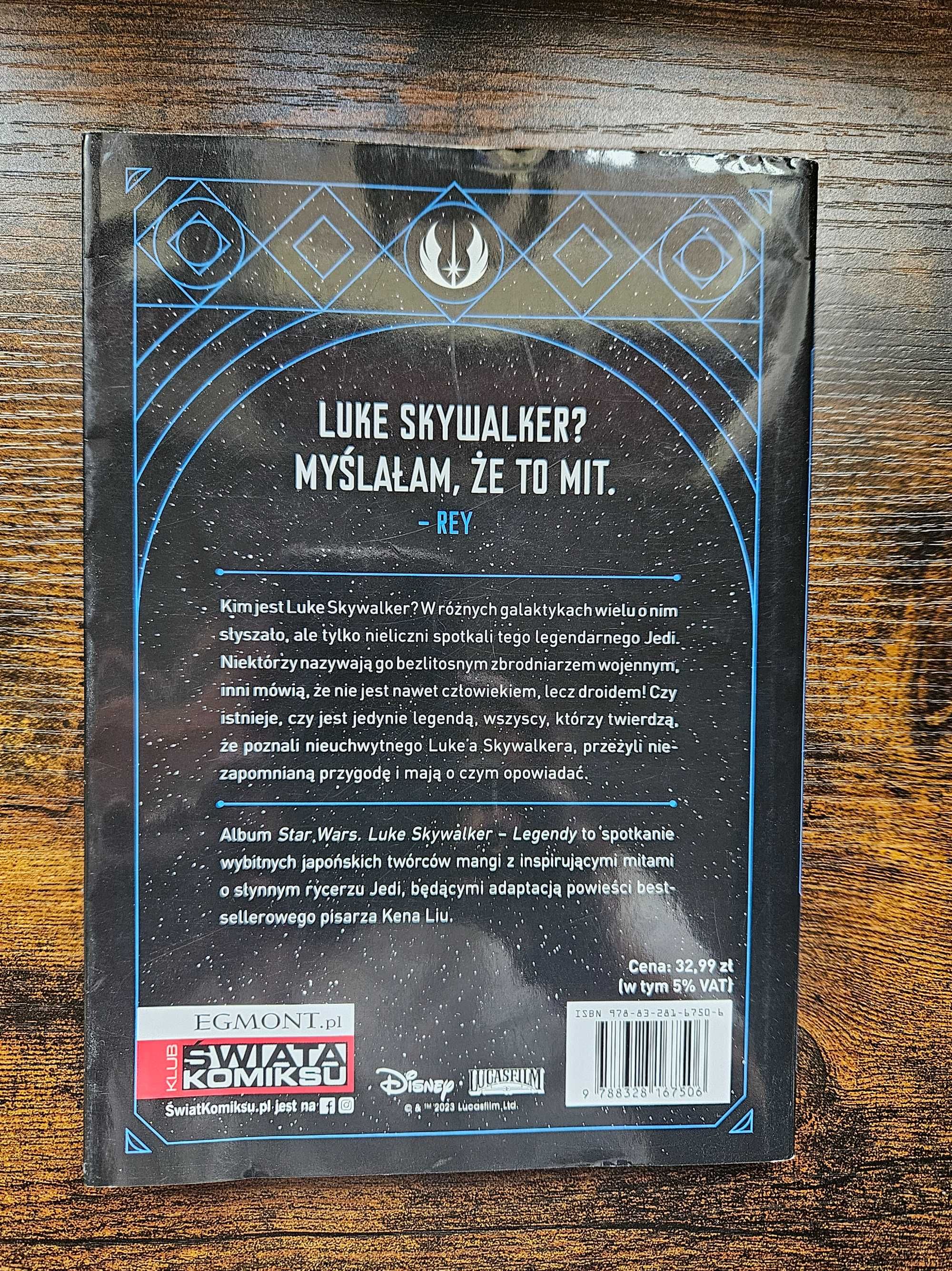 Manga Luke Skywalker (legendy) Star Wars, Gwiezdne wojny- komiks