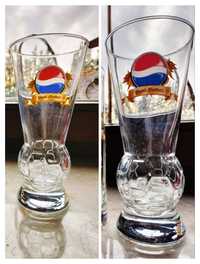 Football szklanki Pepsi z piłką 350 ml kolekcjonerskie 6 szt