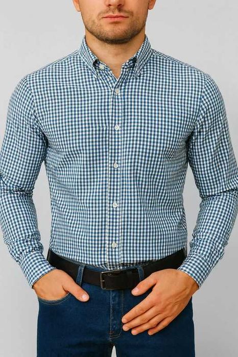 Koszula niebieska Perry Ellis