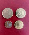 moedas do Cazaquistão e da Bielorrússia