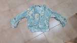 Camisa flores zara tamanho m