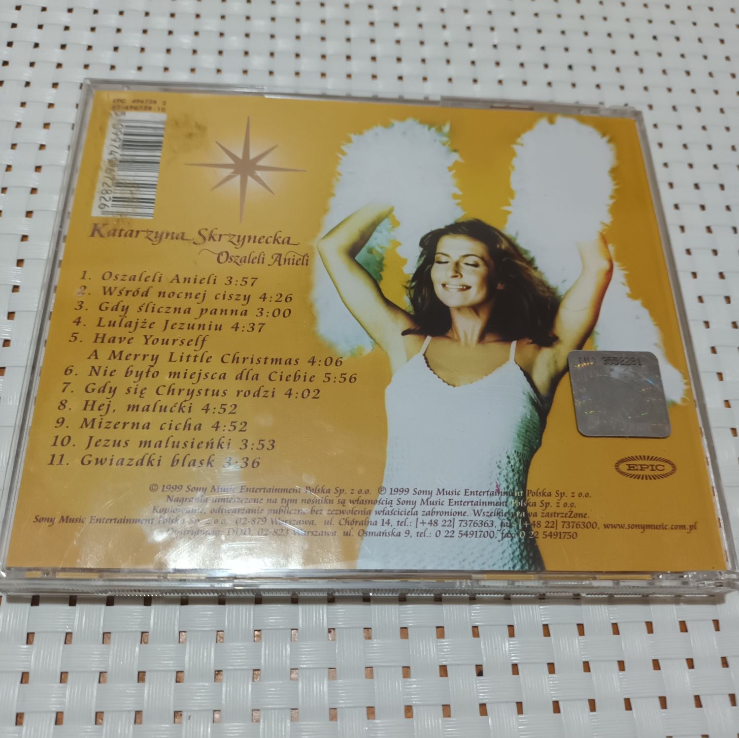 Katarzyna Skrzynecka Oszaleli Anieli płyta cd