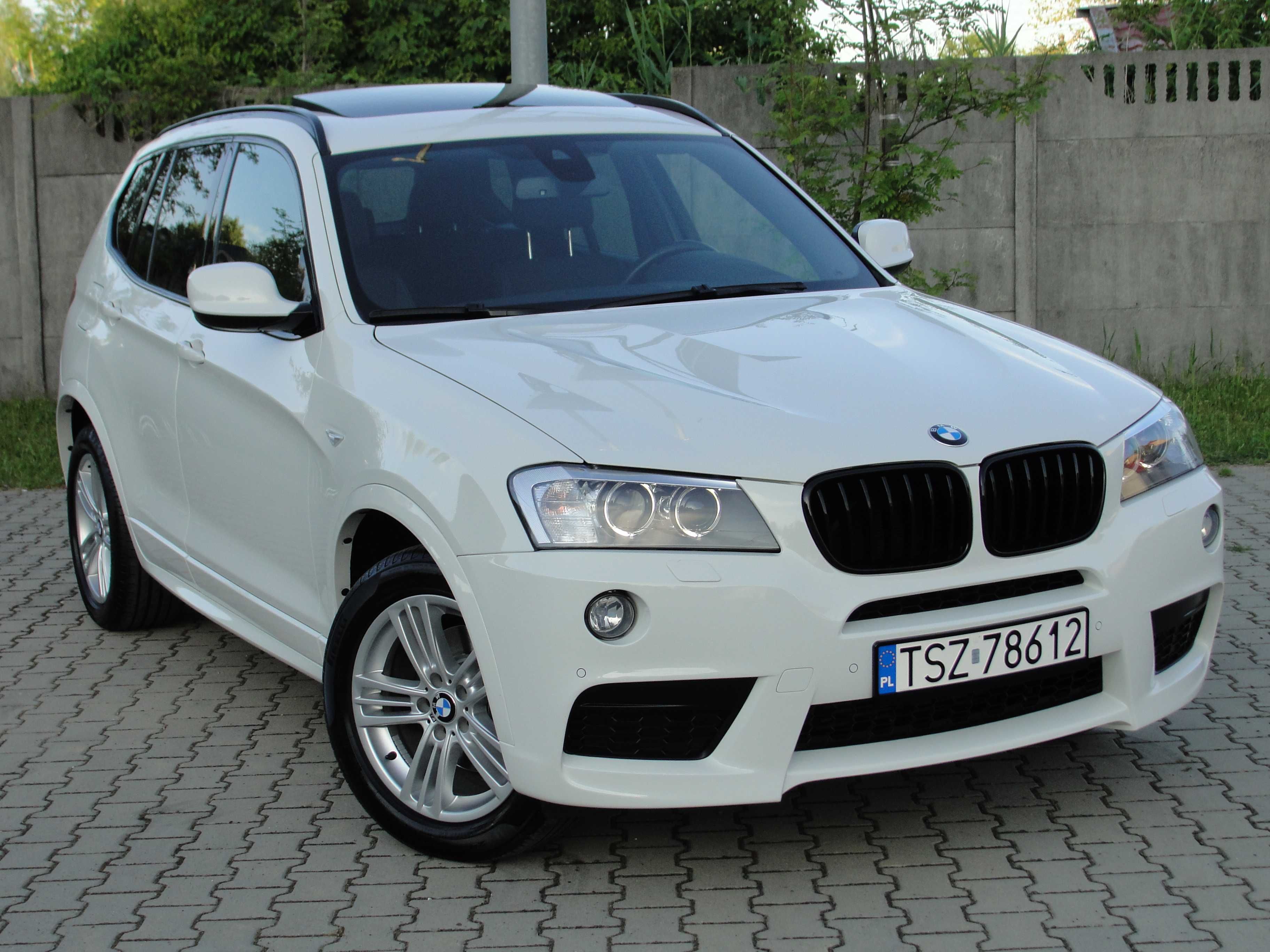 BMW X3 xDRIVE 20d M-PAKIET panorama*d.navi*head-up*xenon*NOWY ROZRZĄD
