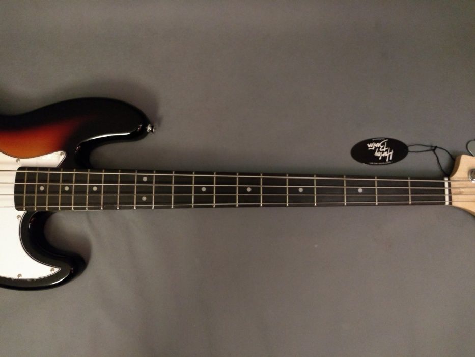 Harley Benton JB-20SB-gitara basowa-typ JazzBass-NOWA. GWARANCJA