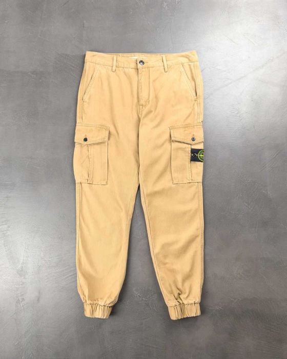 Штани карго STONE ISLAND 33815 Cargo Pants Khaki SI0108-KH
