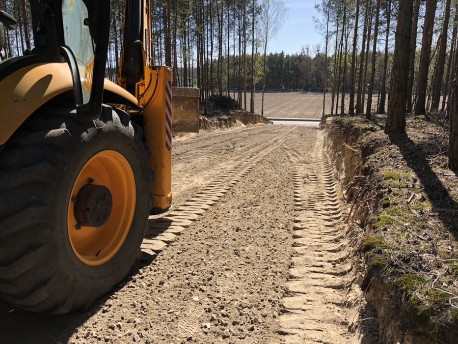 Usługi koparko-ładowarką , wywrotka do 3,5 t , Minikoparką , Rozbiórki
