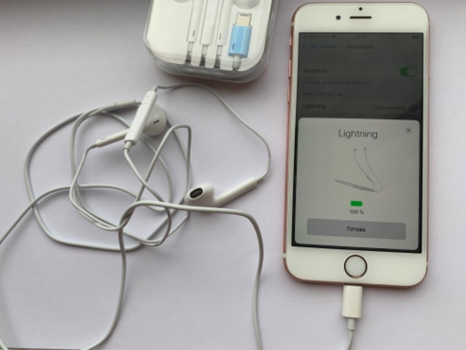 Наушники проводные EarPods Lightning для iPhone