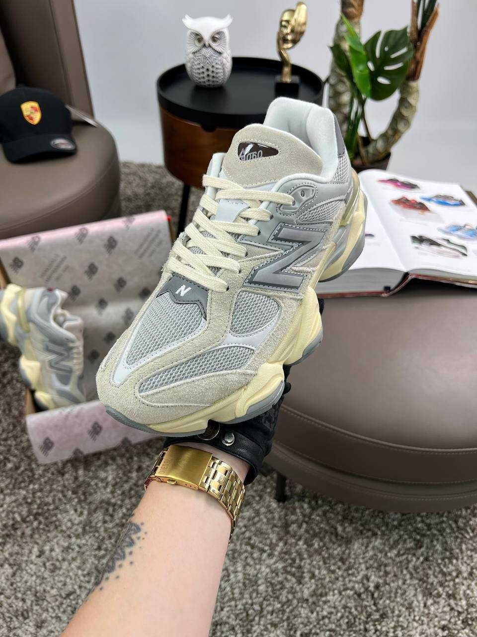 Чоловічі кросівки нью беланс New Balance 9060 Sand Grey [41-45]