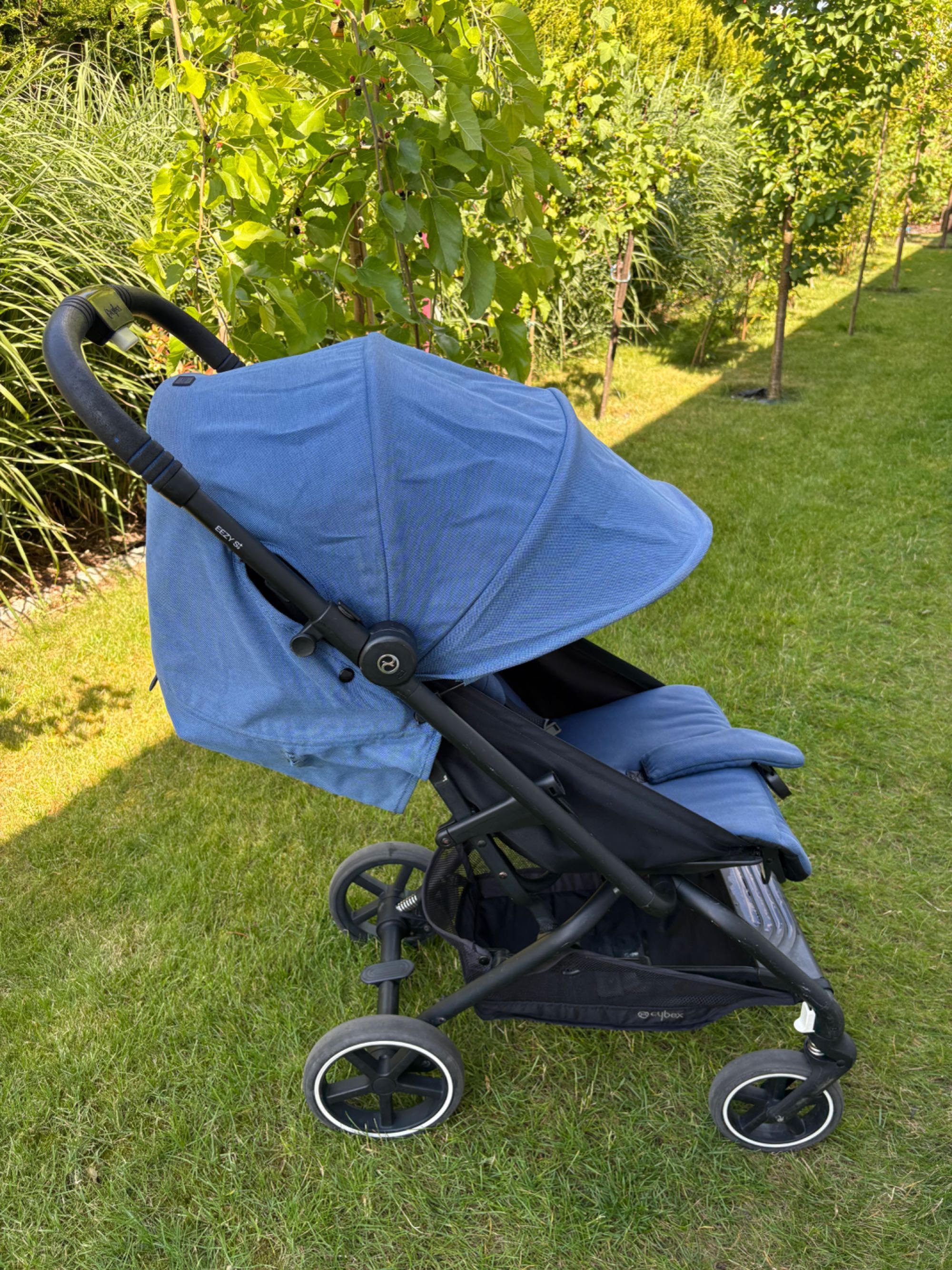 Cybex Eezy S Plus 2 Wózek Spacerowy niebieski - uszkodzony pałąk