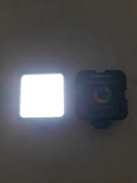 Mini RGB LED Lampka Fotograficzna, Bateria 1200mAh