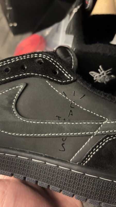 Buty Nike Retro Low OG SP r./ jordan 1/ Black Phantom /39