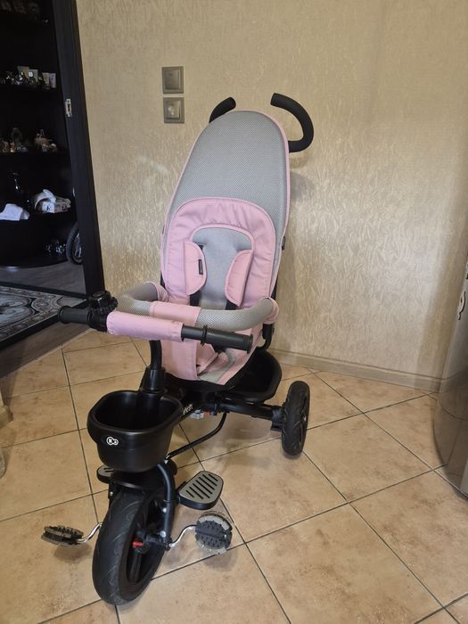 Триколісний велосипед Kinderkraft Spinstep Mauvelous Pink