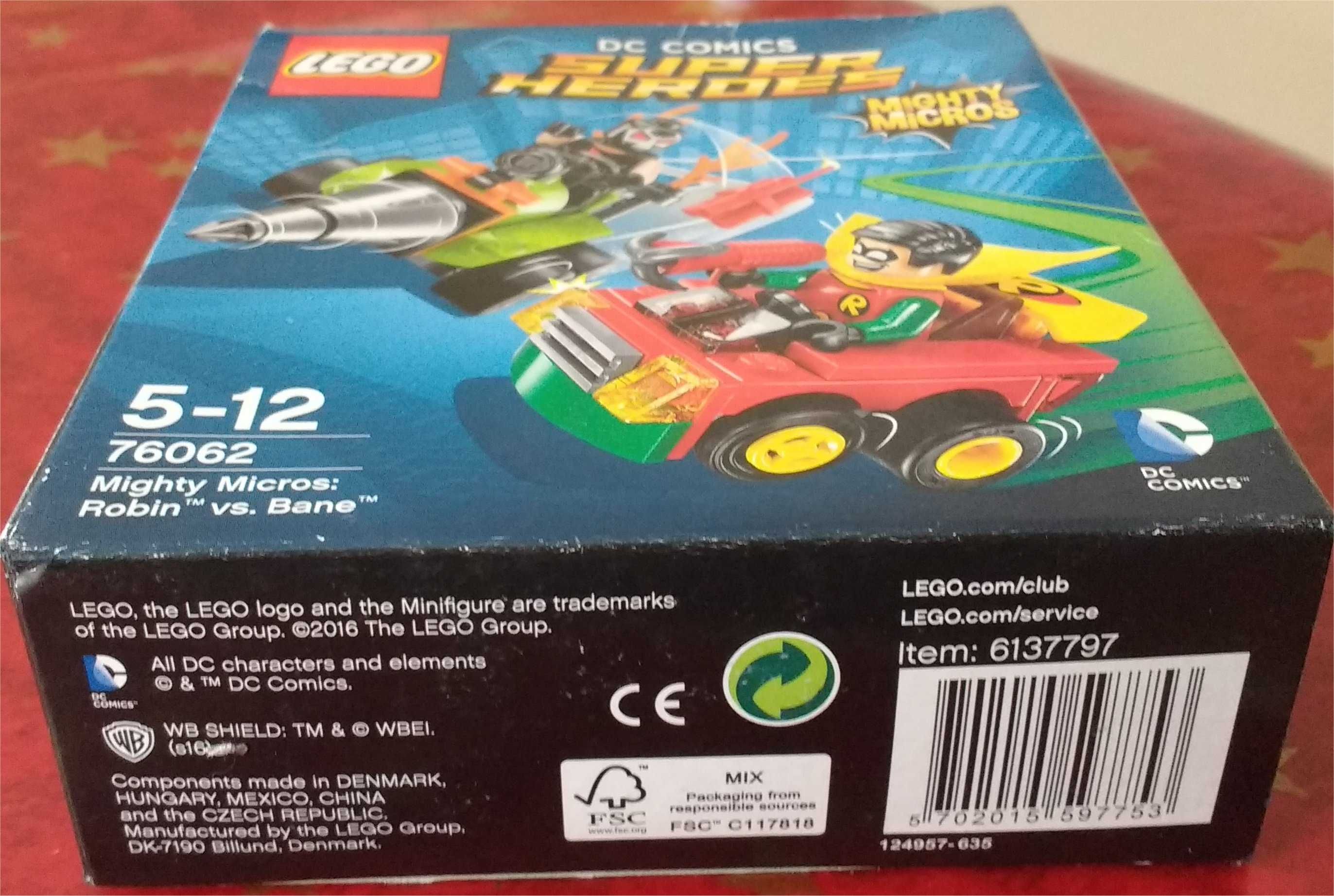 Lego DC Mighty Micros - Robin Vs Bane (76062)