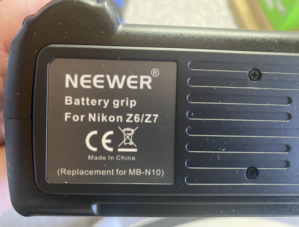 Батарейний блок MB-N10 (Neewer) для Nikon Z6 Z7 бустер дя фотоаппарата