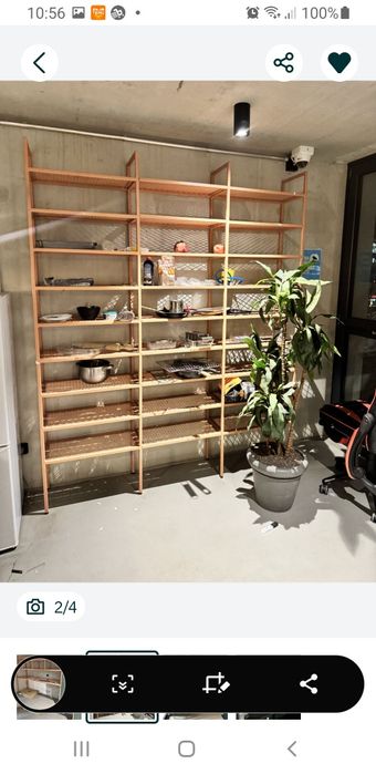 Regał loftowy industrialny