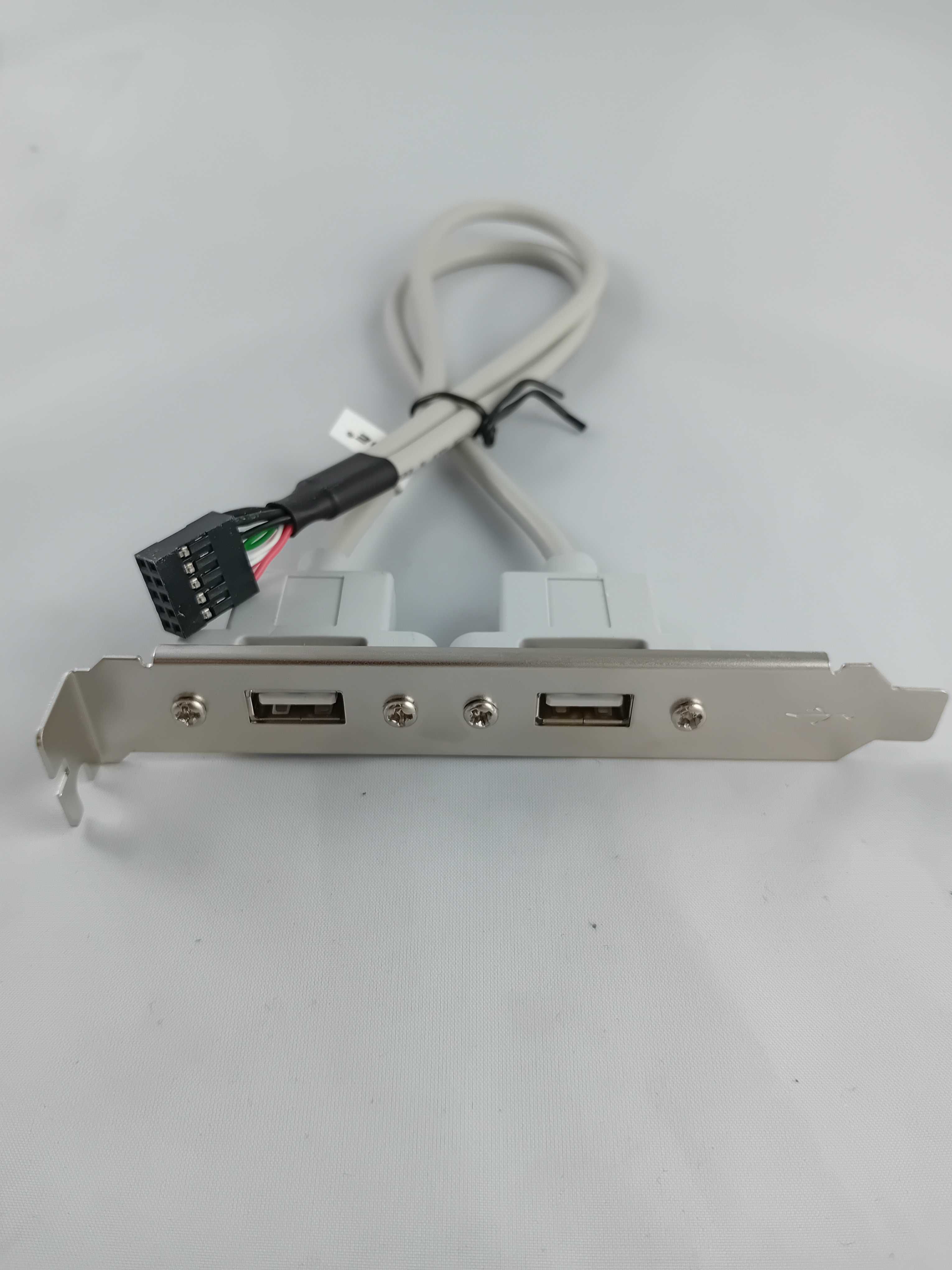 InLine zaślepka slotu, 2x USB-A 2.0