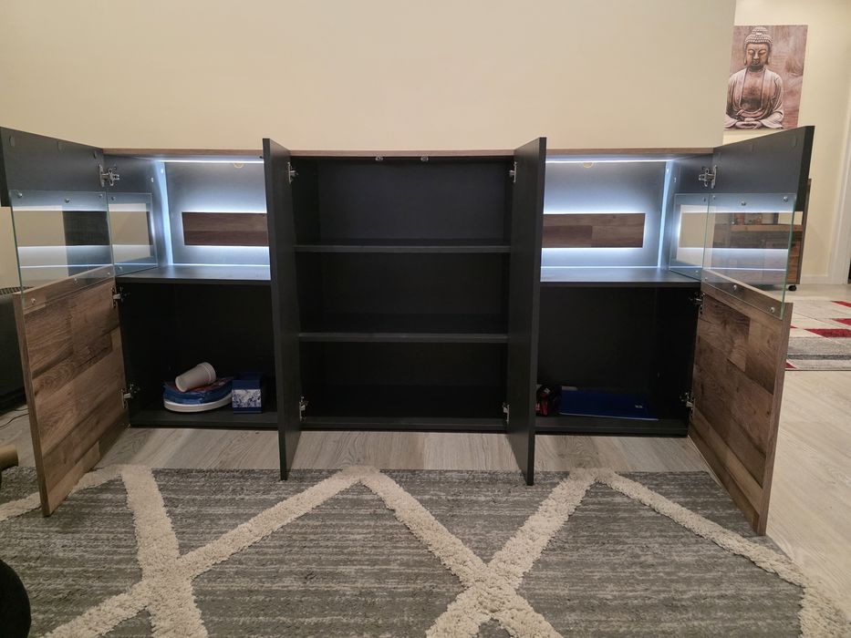 Móvel  de tv com.leds