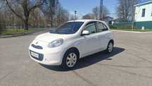 Nissan micra 2013 білий