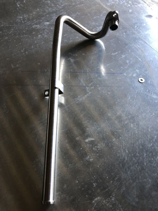 Tubo de água em inox para range Rover p38
