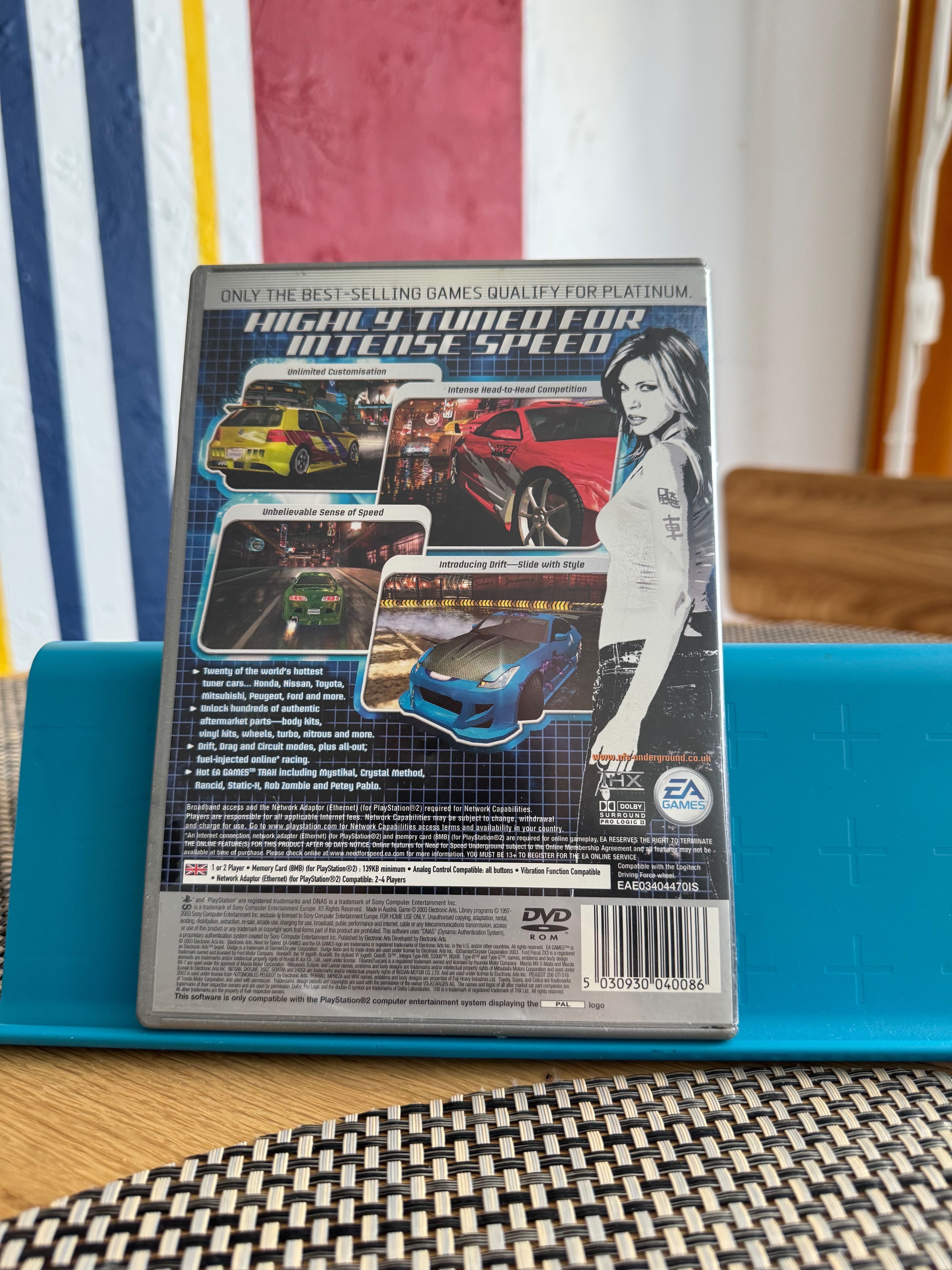 Need for speed underground na ps2