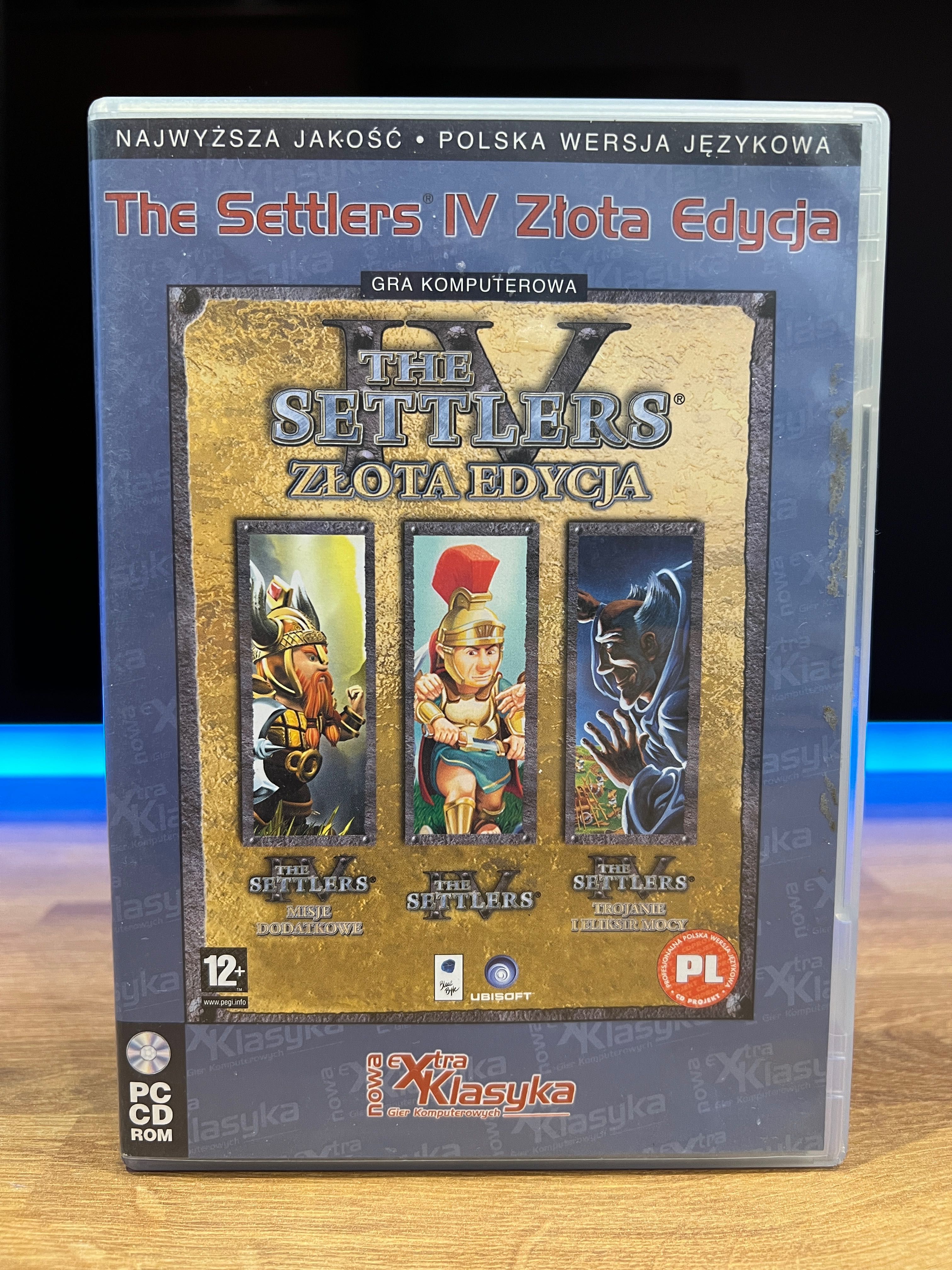 The Settlers IV 4 Złota Edycja (PC PL 2005) BOX wydanie eXtra Klasyka