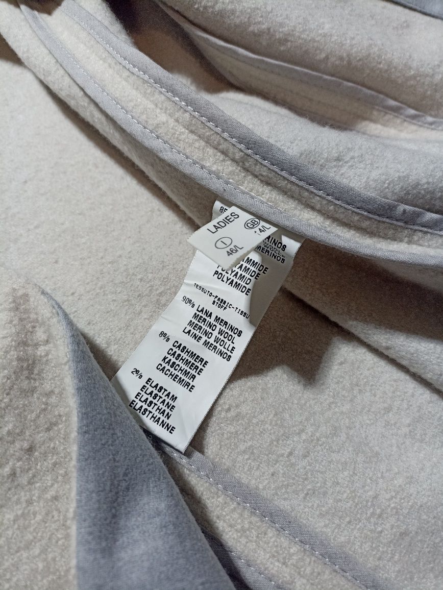 Женское брендовое пальто Fabiana Filippi Italian Merino Loro Wool Max