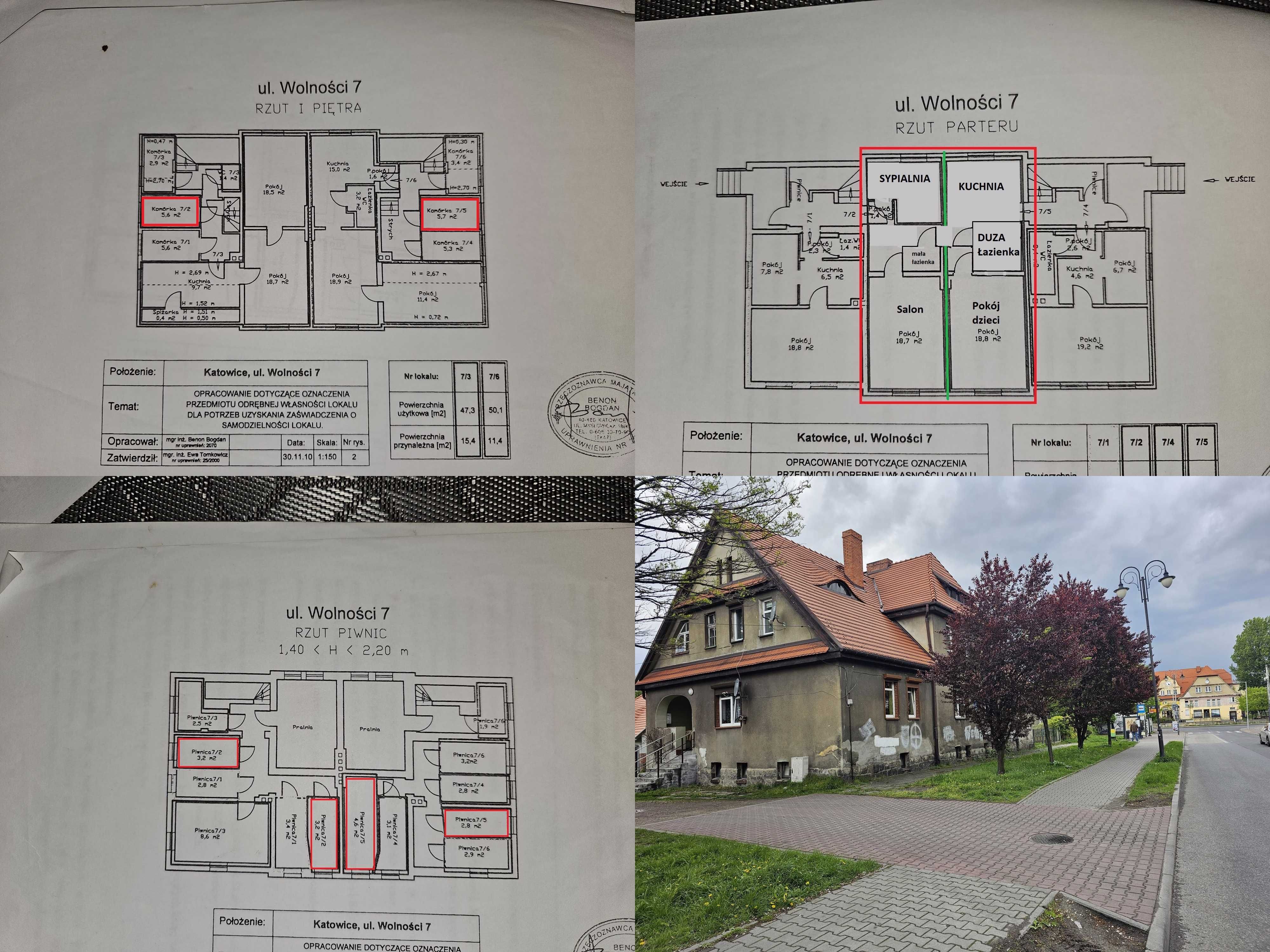 Mieszkanie Katowice Murcki 74m2