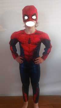 Strój Kostium Przebranie z mięśniami Spiderman Spidermena H&M 110 116